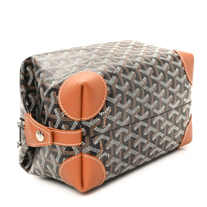 Goyard Goyardine Boeing 25 Trousse de Toilette Black Gold 4 of 8