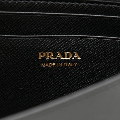 Prada Saffiano Metal Oro Mini Bag Black 8 of 10