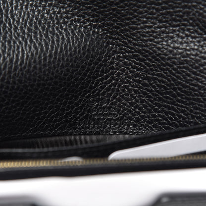 Gucci Pebbled Calfskin Soho Wallet on Chain Black 6 of 10