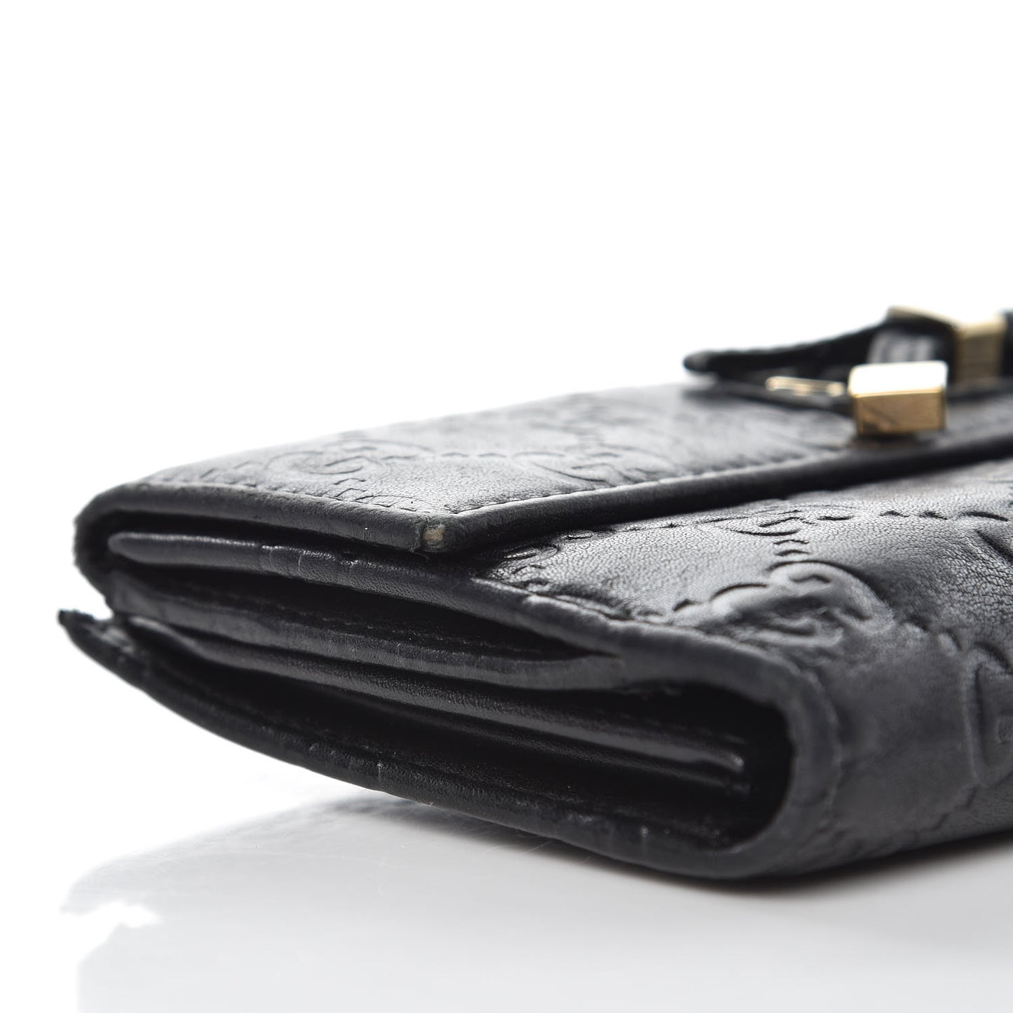 Guccissima Princy Continental Wallet Black
