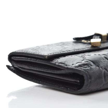 Gucci Guccissima Princy Continental Wallet Black 12 of 16