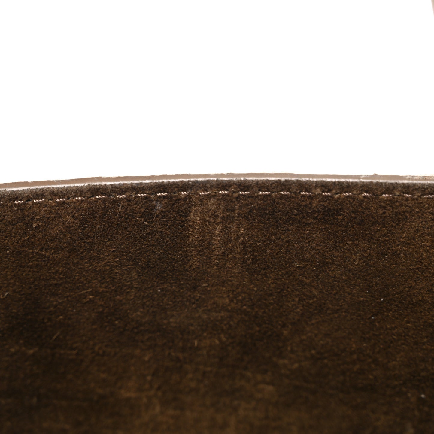 Grained Calfskin Medium Phantom Luggage Taupe
