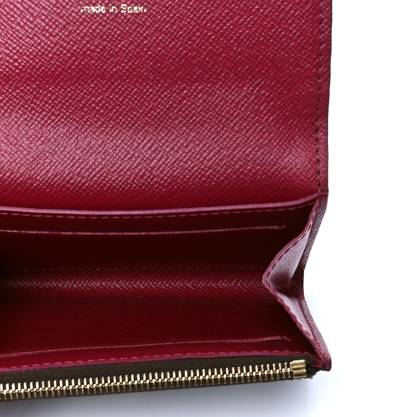 Monogram Rosalie Coin Purse Fuchsia