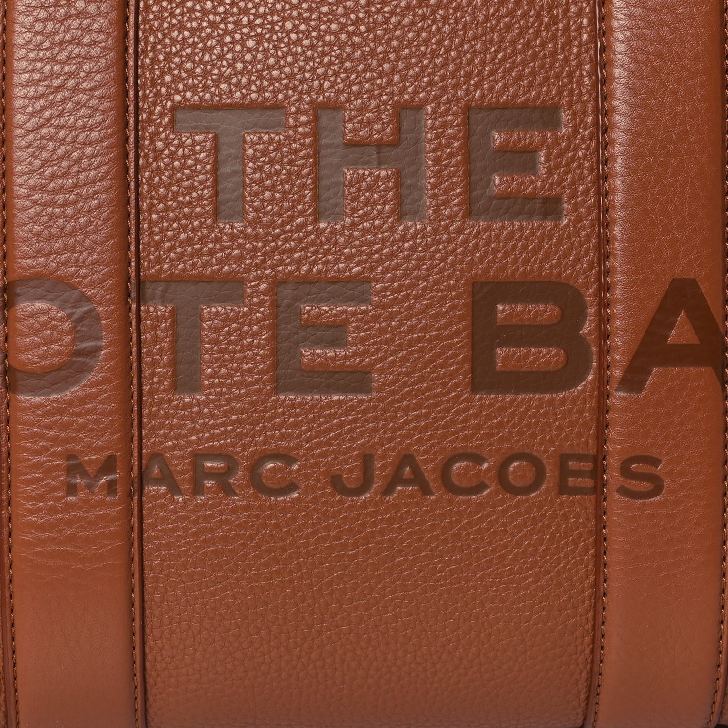 Marc Jacobs Grained Calfskin Medium The Tote Bag Argan Oil 10 of 10
