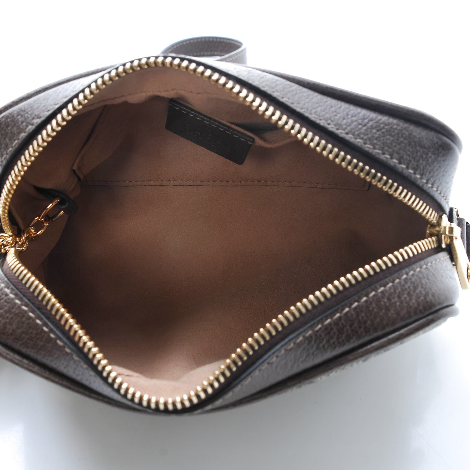 Gucci GG Supreme Monogram Web Mini Ophidia Shoulder Bag Brown 5 of 7