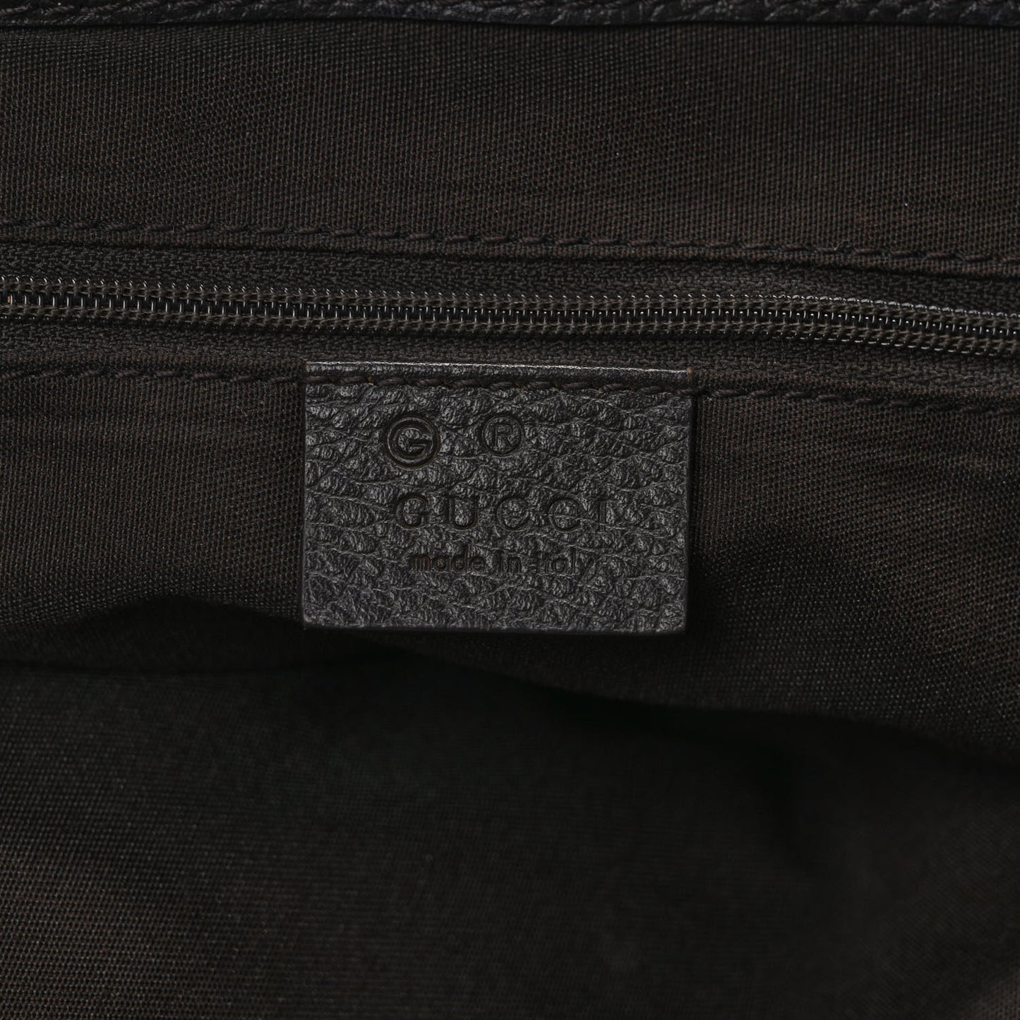 GG Monogram Small Tote Dark Brown