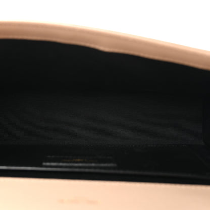 Saint Laurent Grain De Poudre Medium Monogram Kate Satchel Nude Powder 5 of 9