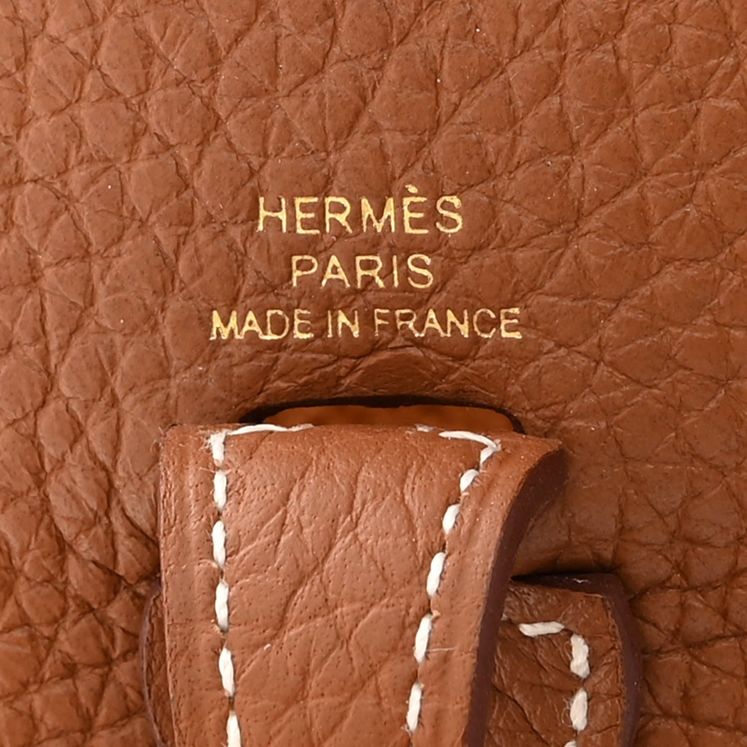 Hermes Taurillon Clemence Evelyne TPM Gold 6 of 10
