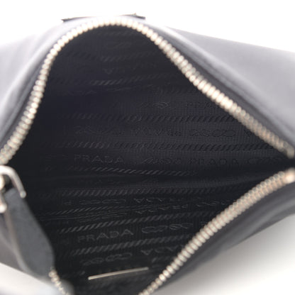 Prada Tessuto Nylon Saffiano Mini Re-Edition 2005 Bag Black 5 of 10