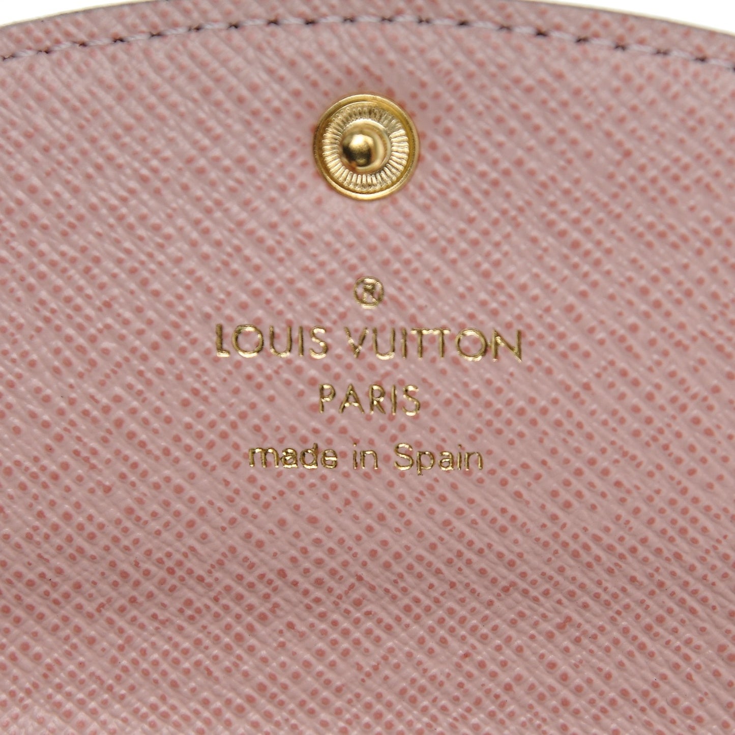 Monogram Rosalie Coin Purse Rose Ballerine