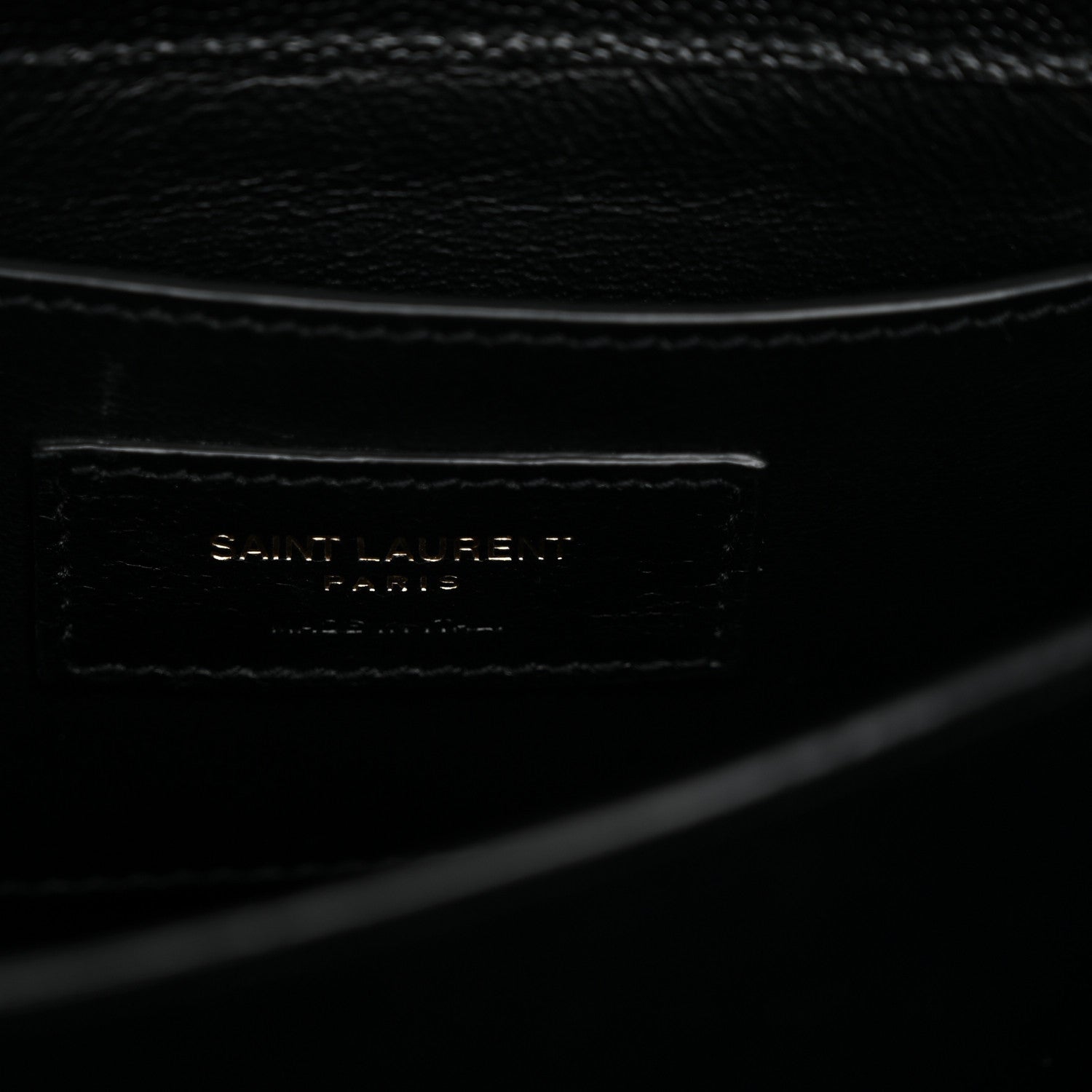 Saint Laurent Grain de Poudre Mini Classic Monogram Cassandra Top Handle Black 5 of 12