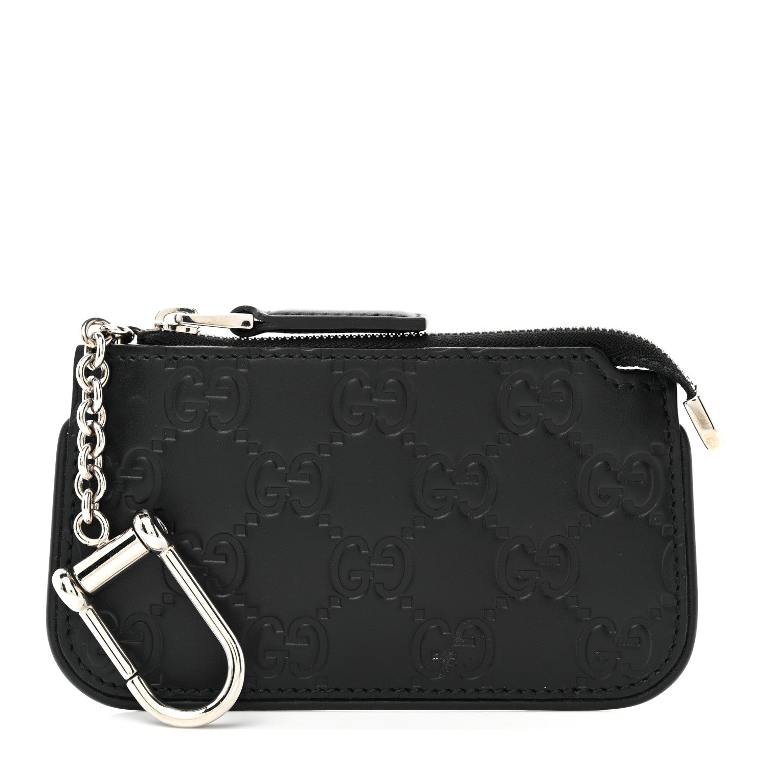 Gucci Guccissima Key Case Black 1 of 7