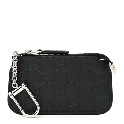 Gucci Guccissima Key Case Black 1 of 7