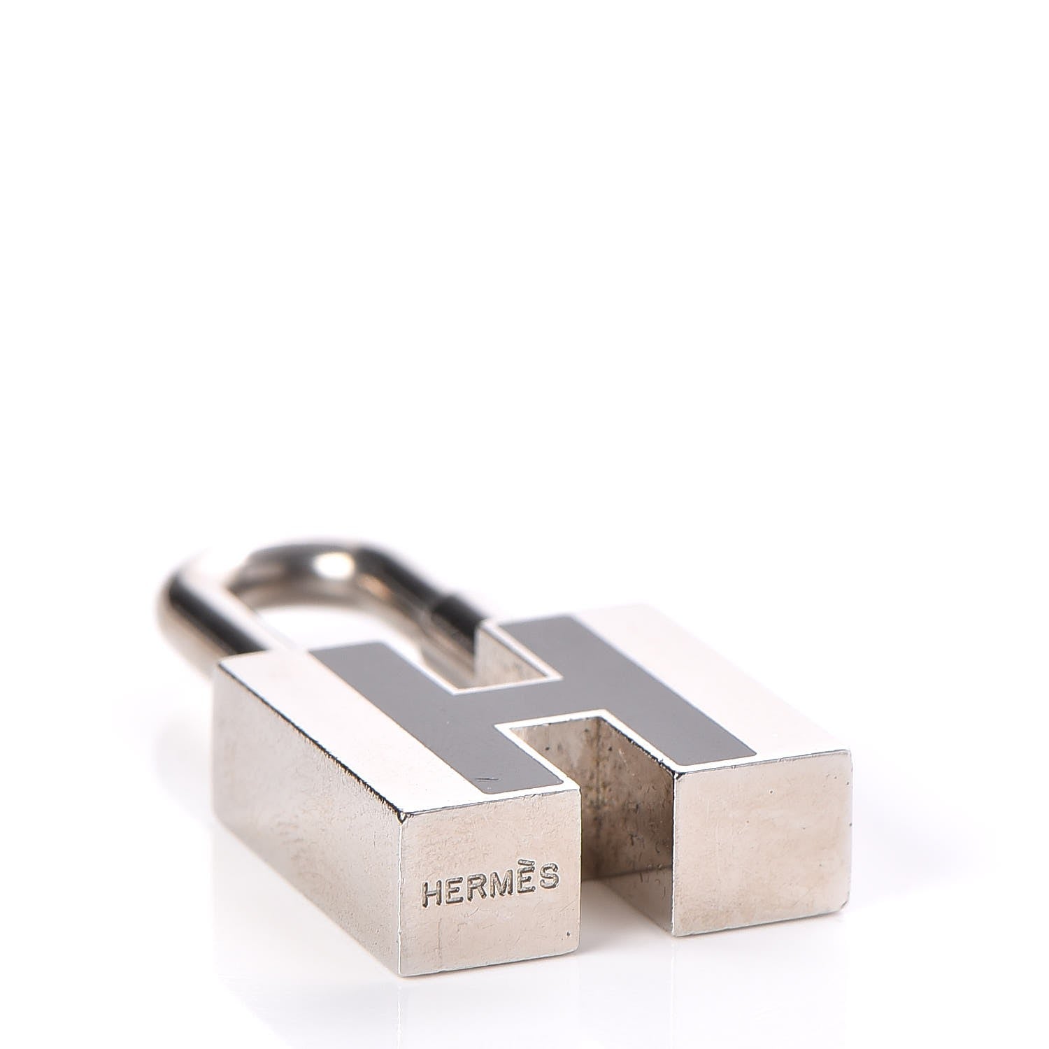 Hermes Palladium Lacquer Cadenas Black 3 of 3