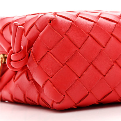 Bottega Veneta Nappa Intrecciato Mini Loop Camera Bag Redstone 8 of 12