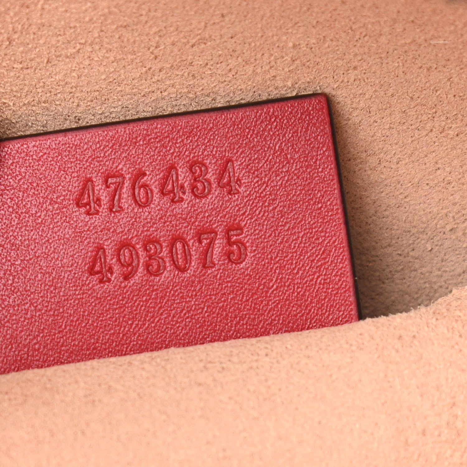 Gucci Calfskin Matelasse GG Marmont Belt Bag 85 34 Hibiscus Red 7 of 12
