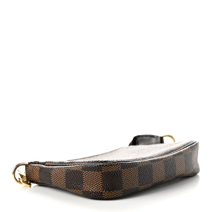Louis Vuitton Damier Ebene Complice Trunks and Bags Mini Pochette Accessories Red 4 of 8