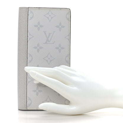 Louis Vuitton Taigarama Brazza Wallet NM Antarctica 2 of 6