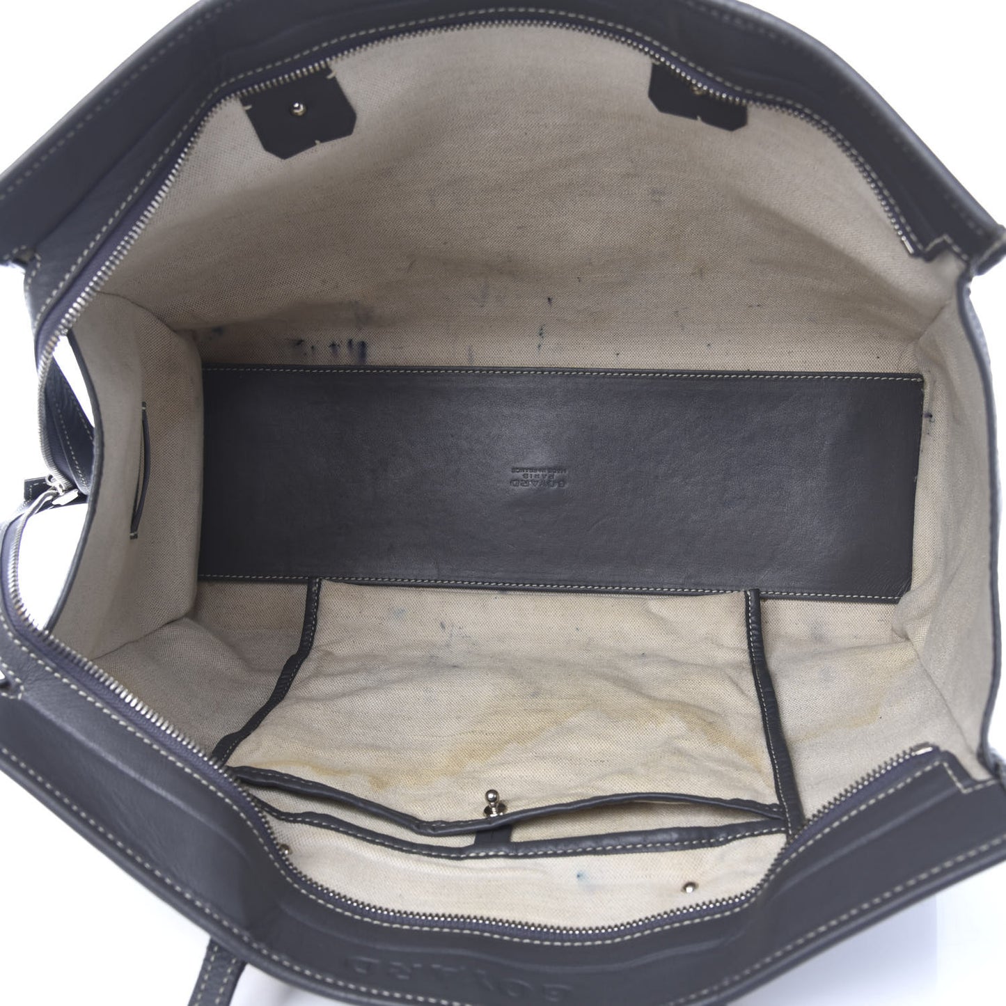 Goyardine Marquises Tote Grey