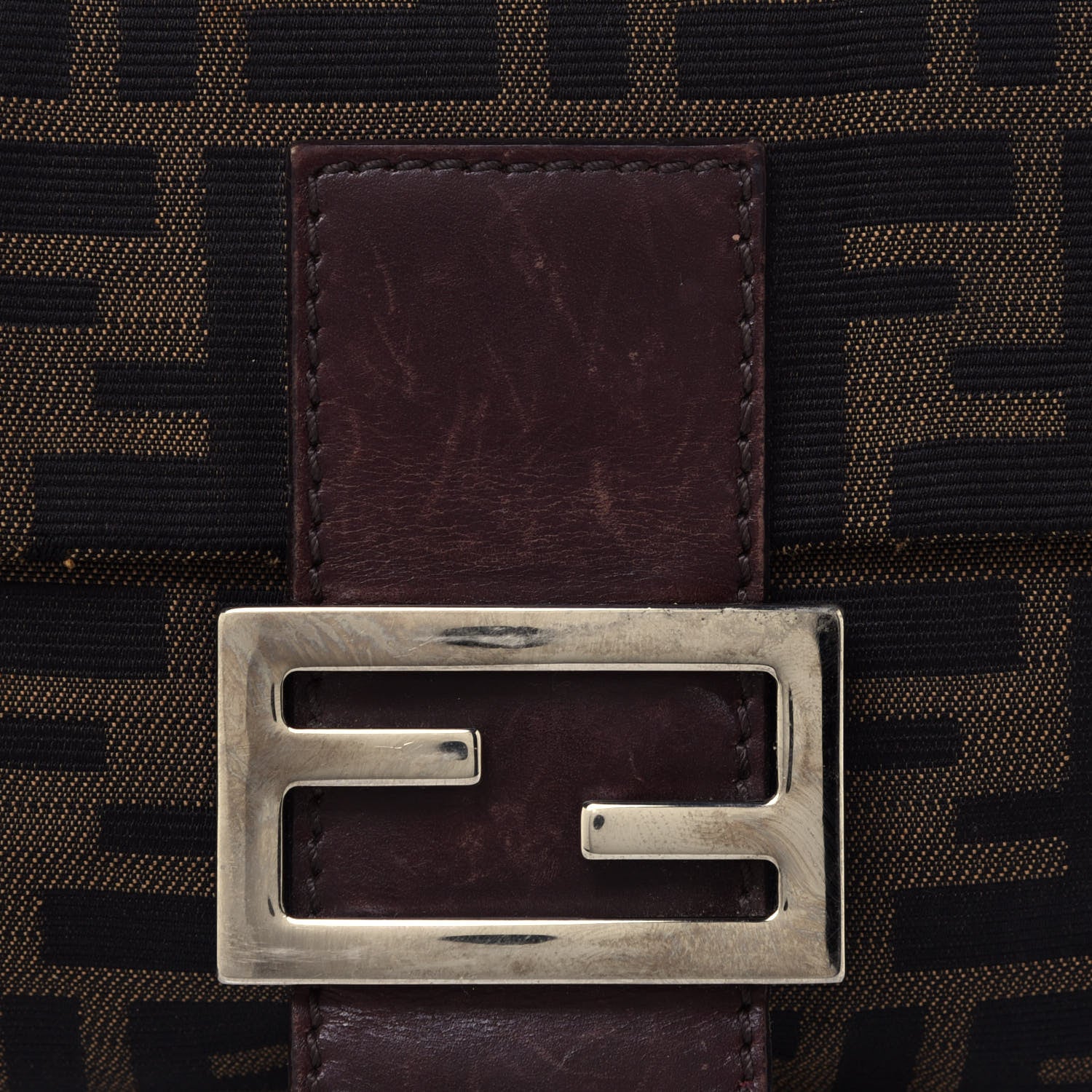 Fendi Zucca Baguette Tobacco 12 of 21