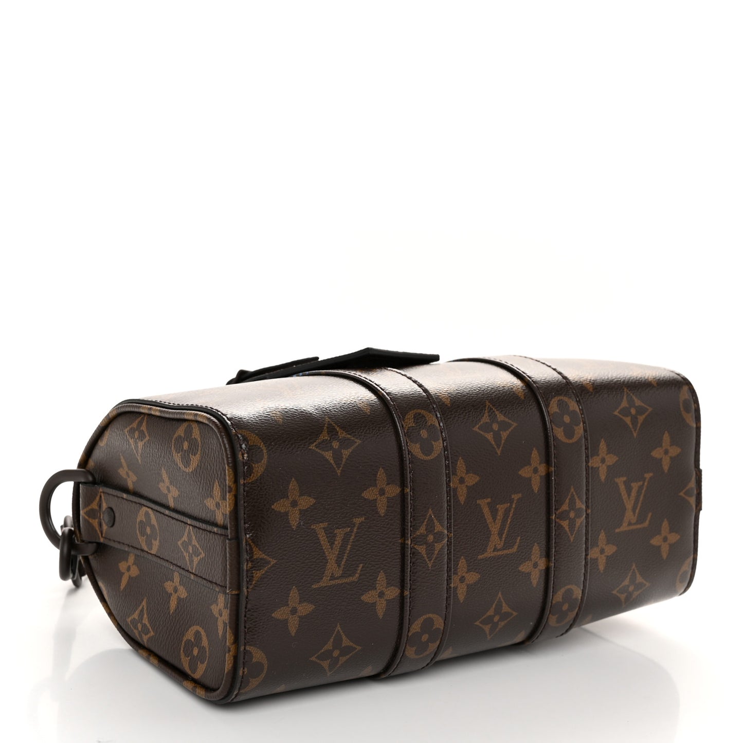 Metallic Nebula Monogram Keepall Bandouliere 25 Brown
