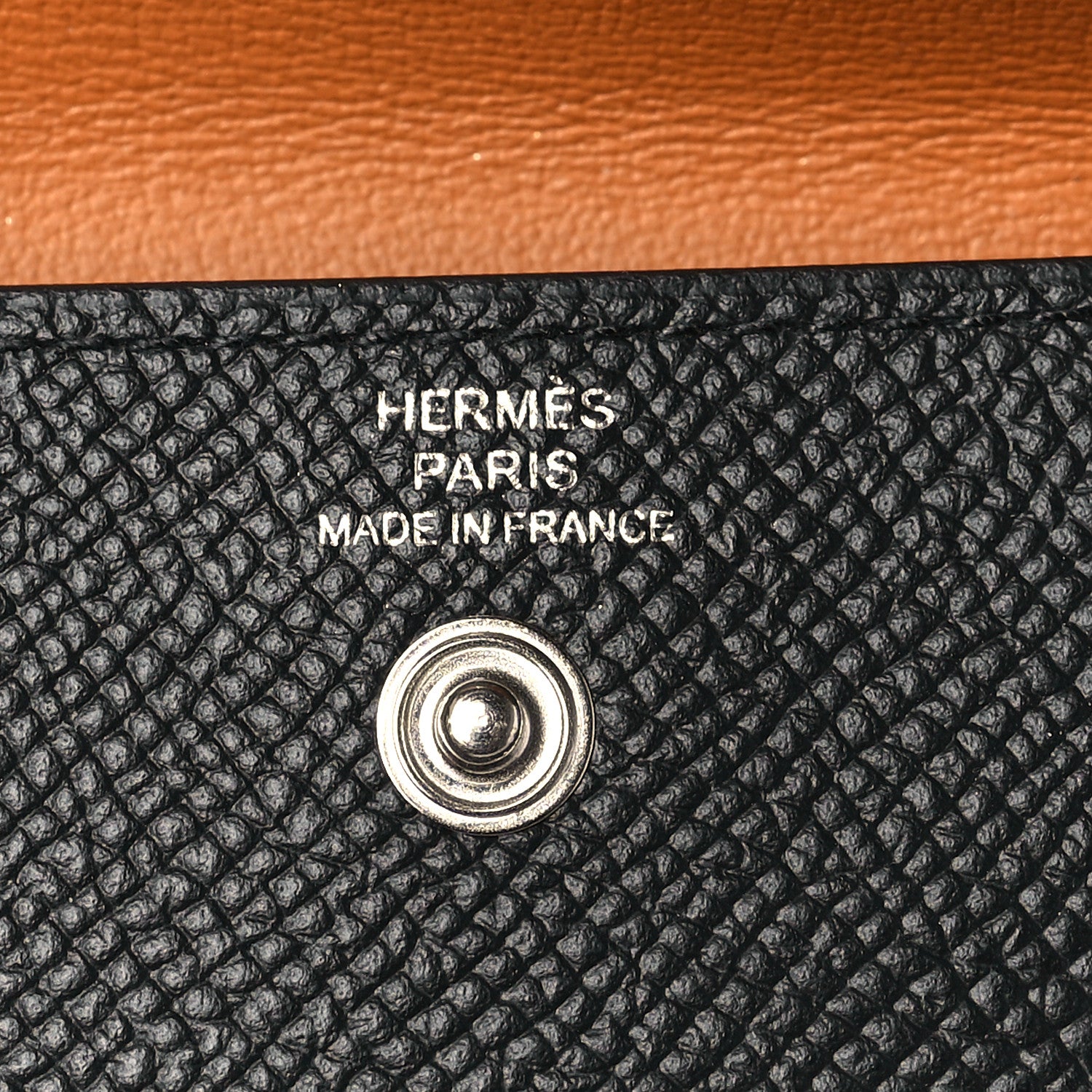 Hermes Epsom Quadrige Kelly Pocket 18 Belt Black 6 of 7