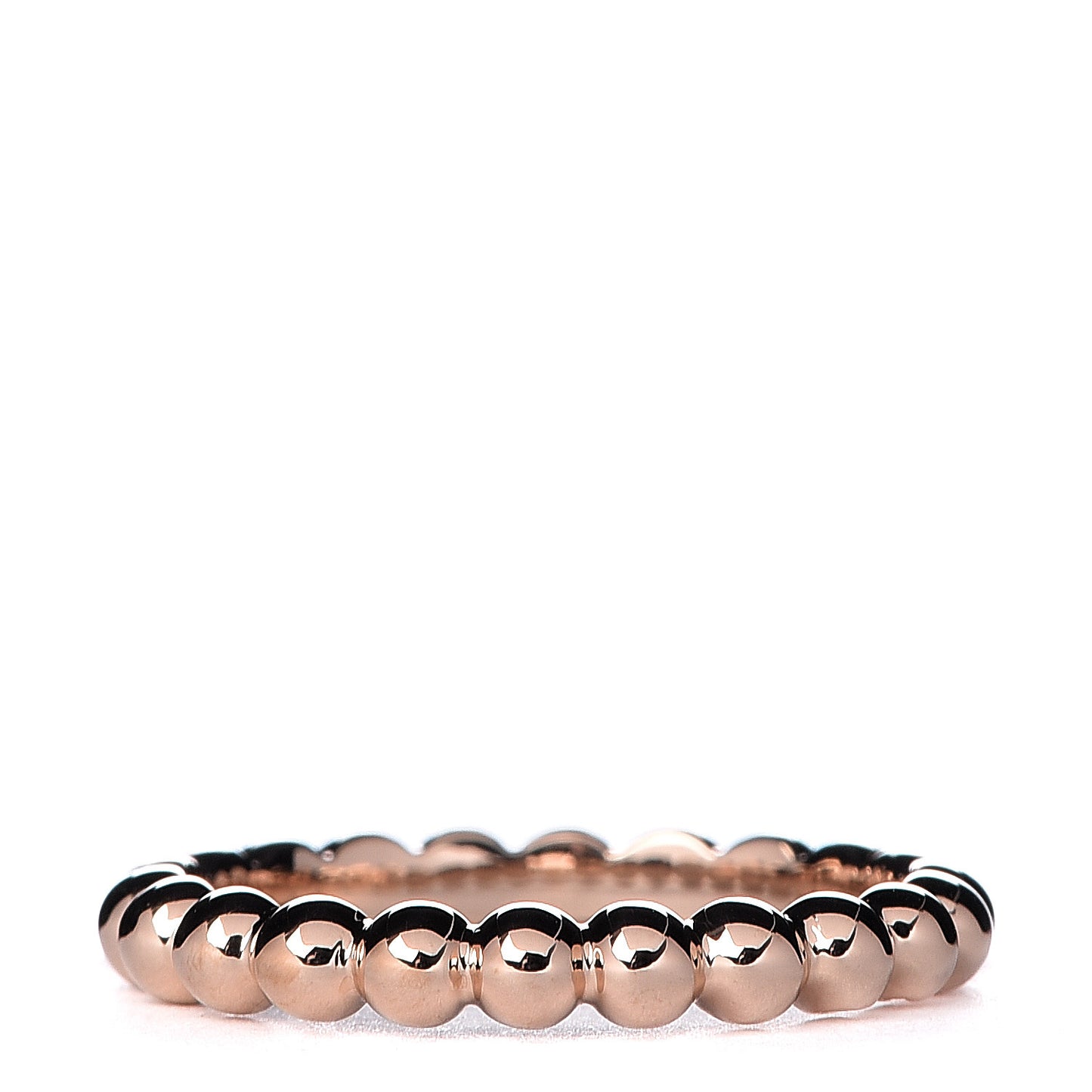 18K Rose Gold Small Perlee Ring 49 4.75