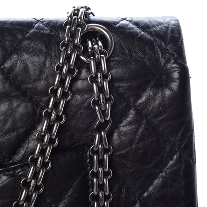 Chanel Aged Calfskin Quilted 2.55 Reissue 227 Flap Black 9 of 10