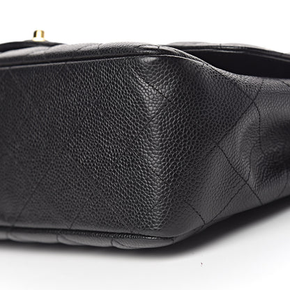 Chanel Caviar Quilted Jumbo Single Flap Black 12 of 12