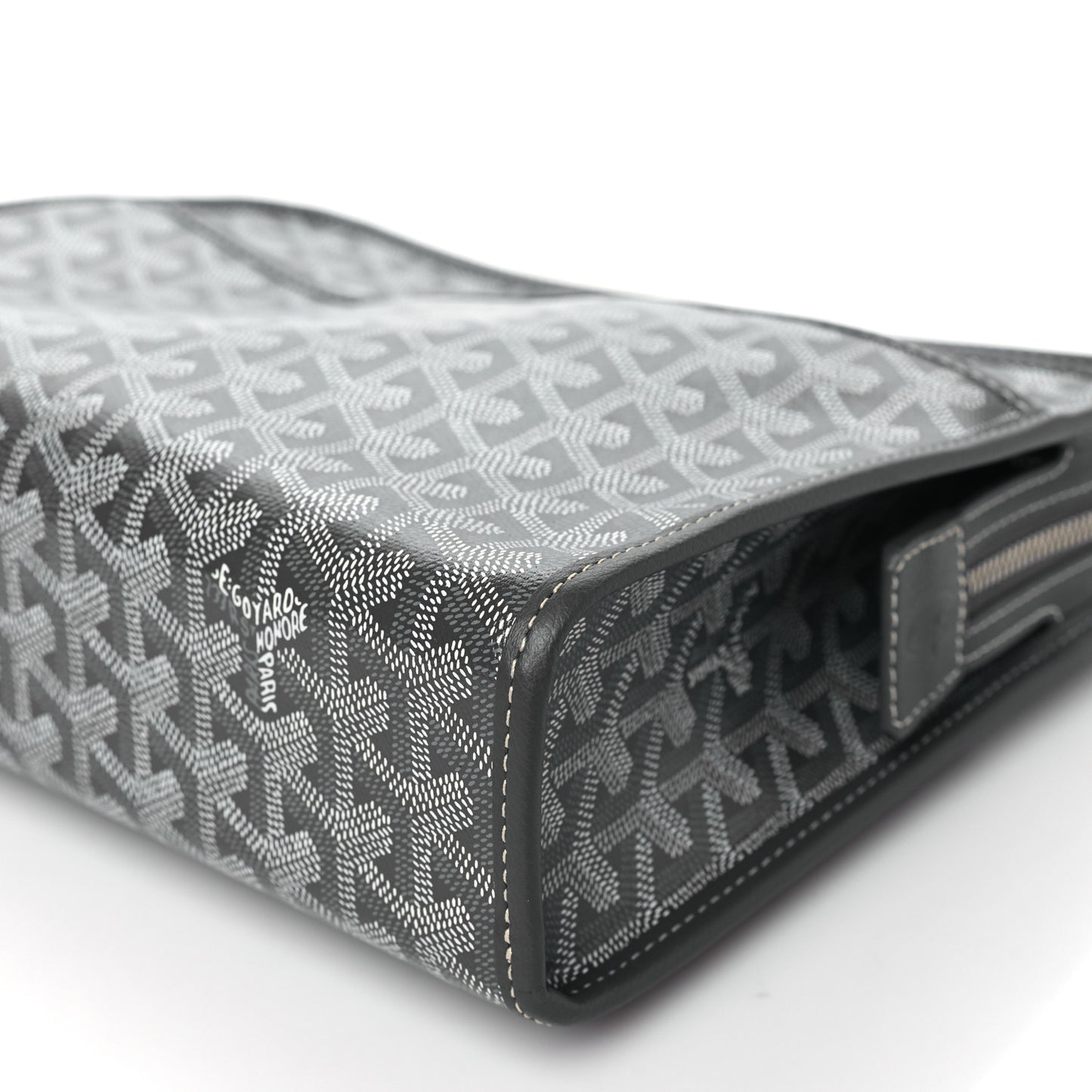 Goyardine Jouvence GM Toiletry Pouch Grey