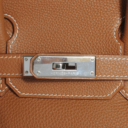 Hermes Togo Birkin 30 Gold 5 of 9