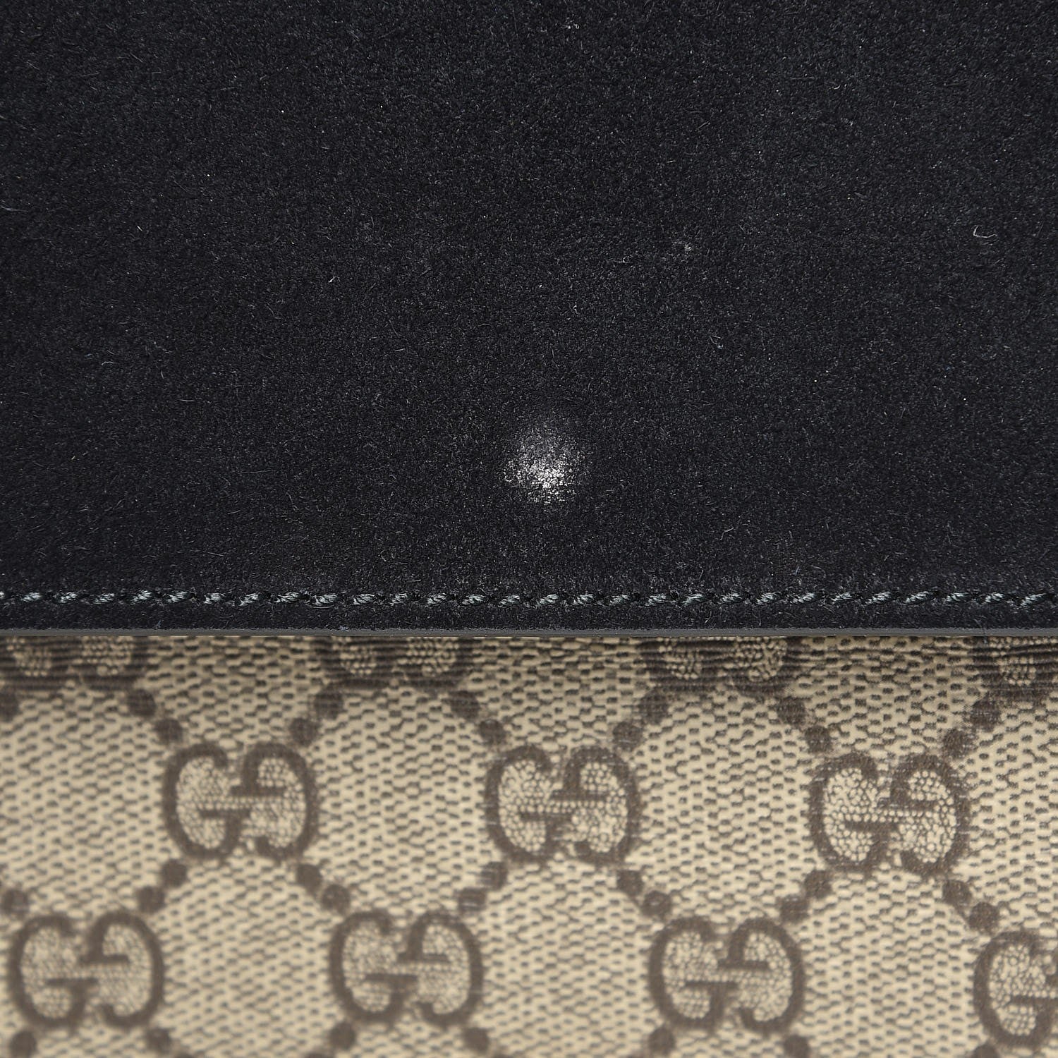 Gucci GG Supreme Monogram Small Dionysus Shoulder Bag Black 10 of 11