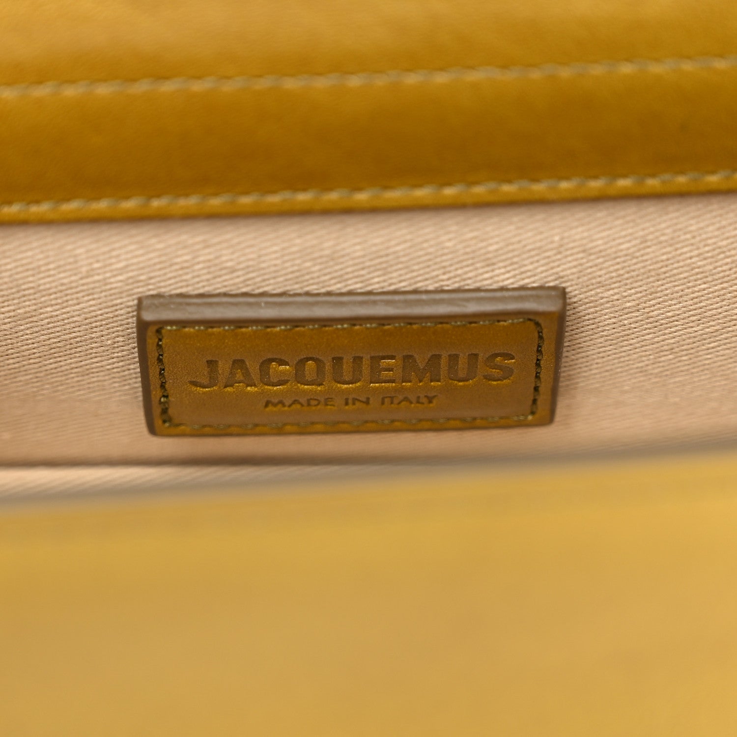 Jacquemus Smooth Calfskin Le Bambino Khaki 6 of 9