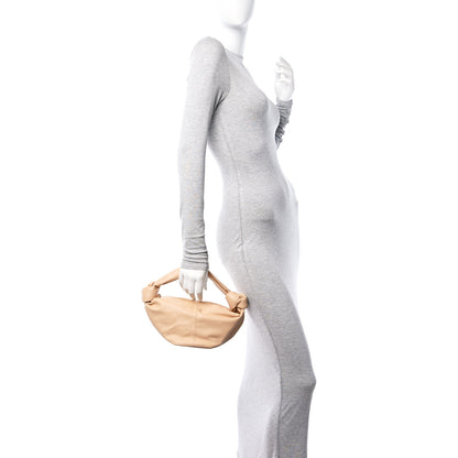 Bottega Veneta Nappa Mini Double Knot Bag Porridge 2 of 9