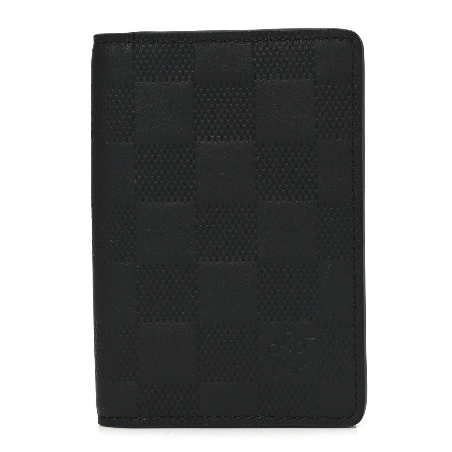 Damier Infini Pocket Organizer Black