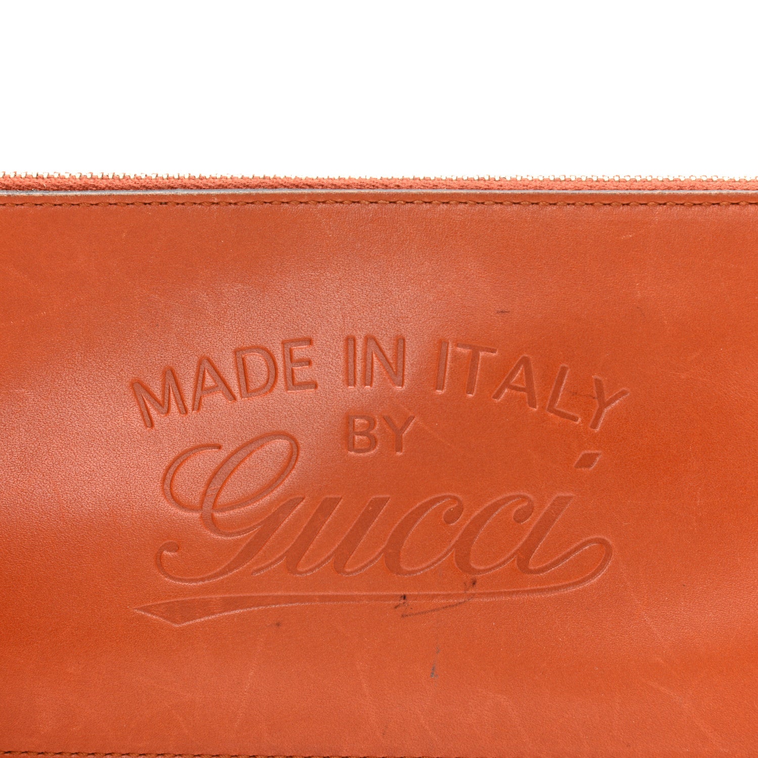 Gucci Diamante Small Craft Tote Orange 10 of 21