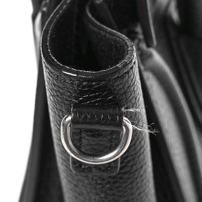 Celine Drummed Calfskin Nano Luggage Black 12 of 16