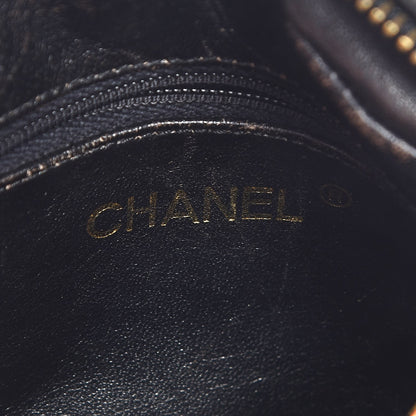 Chanel Satin CC Tassel Crossbody Bag Black 6 of 11