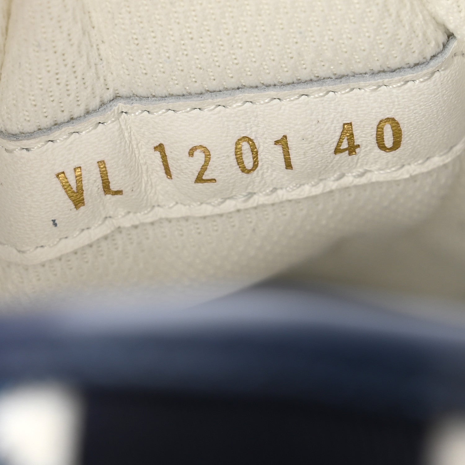 Louis Vuitton Denim Monogram Squad Sneakers 40 Marine 8 of 9