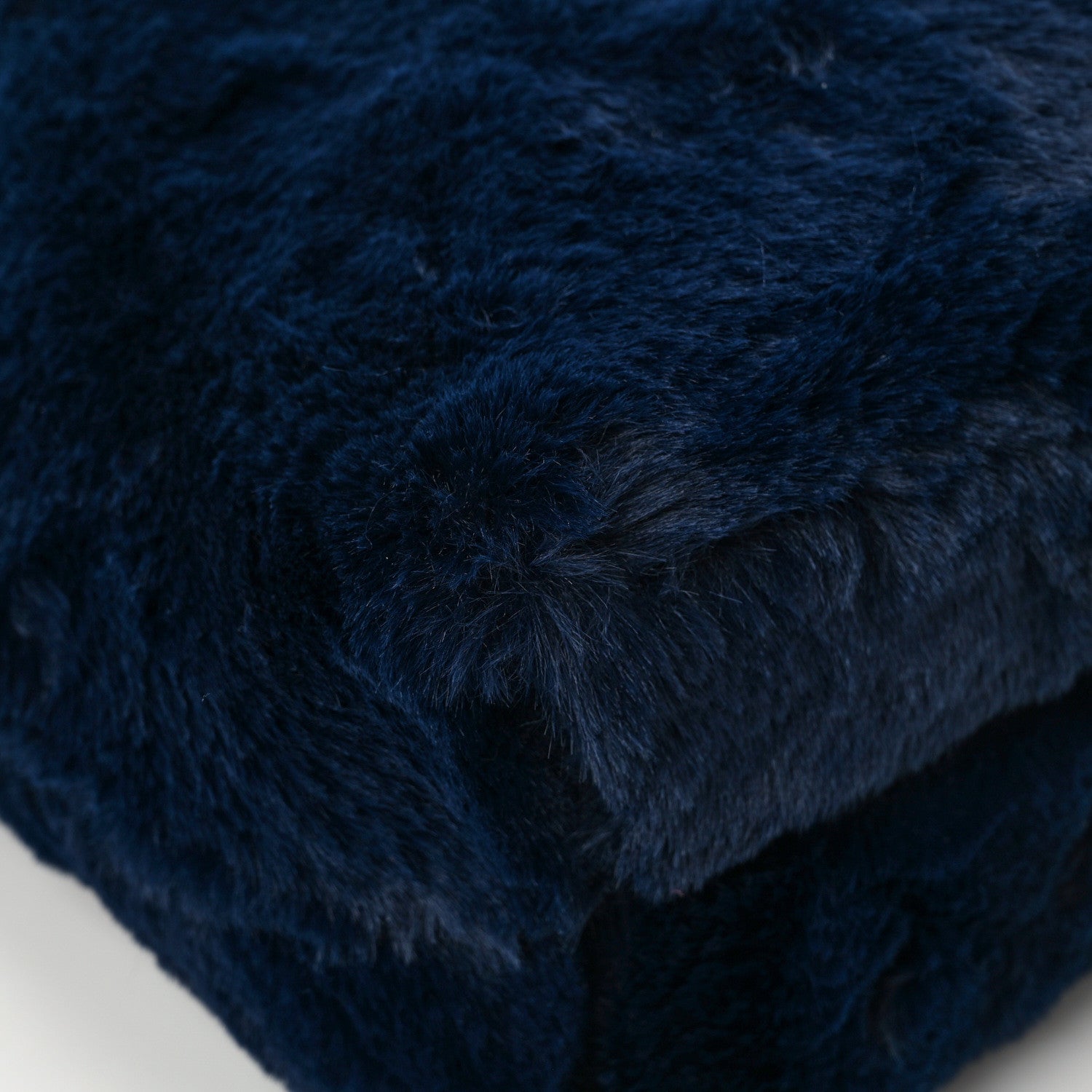 Mansur Gavriel Faux Fur Mini Bucket Bag Blueberry 11 of 12