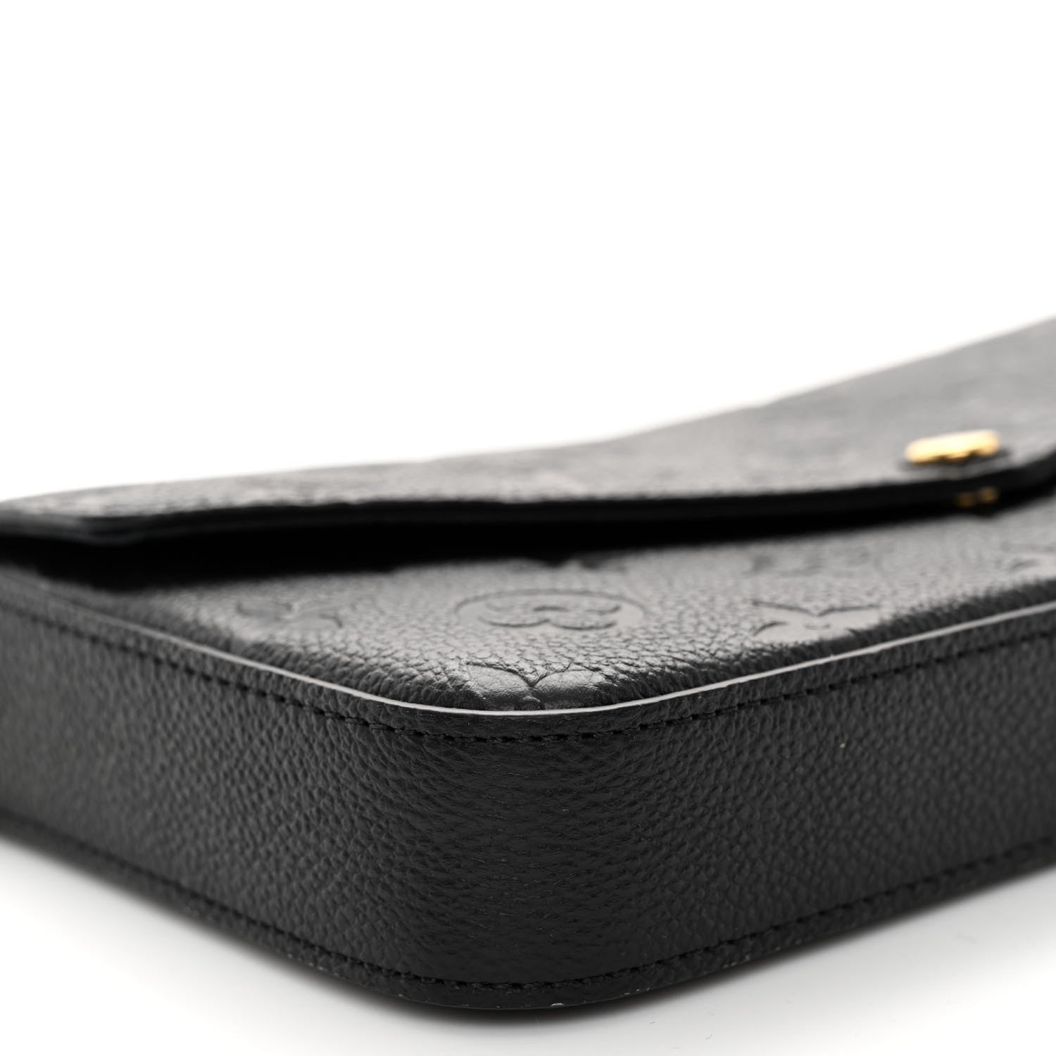 Louis Vuitton Empreinte Pochette Felicie Chain Wallet Black 9 of 10