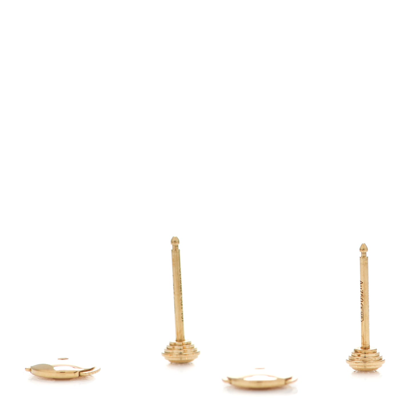 18K Yellow Gold Diamond XS D'Amour Earrings