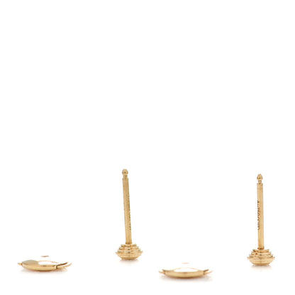 Cartier 18K Yellow Gold Diamond XS D'Amour Earrings 3 of 6