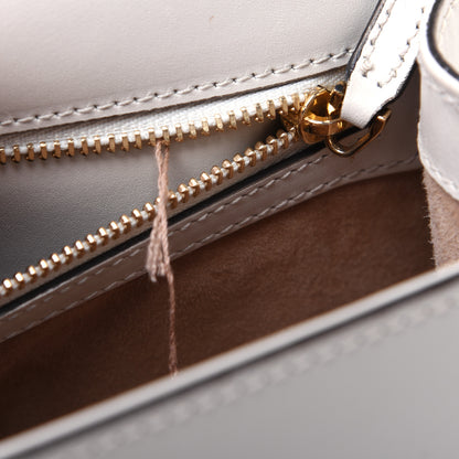 Gucci Calfskin Small Sylvie Shoulder Bag Off White 10 of 38