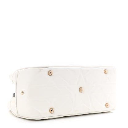 Christian Dior Lambskin Cannage The Lady 95.22 White 4 of 10