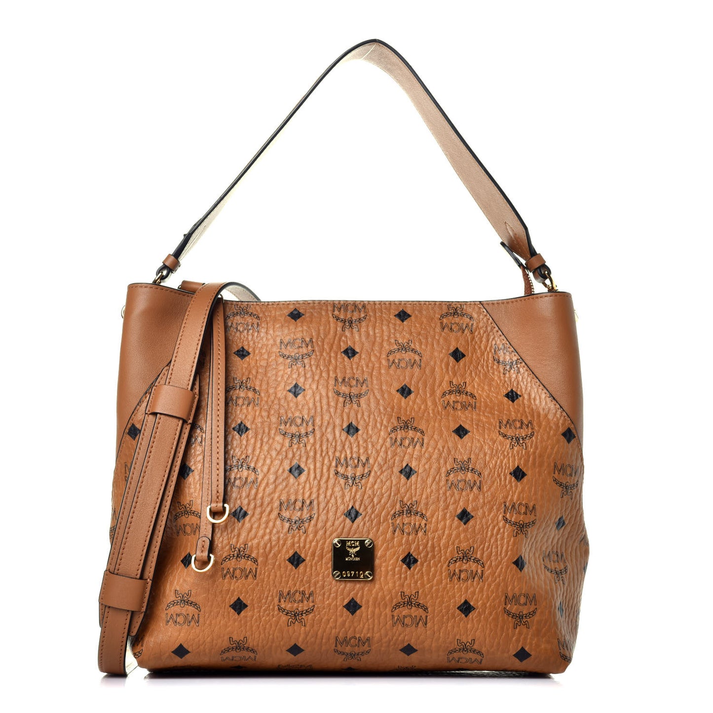 Visetos Medium Klara Hobo Cognac