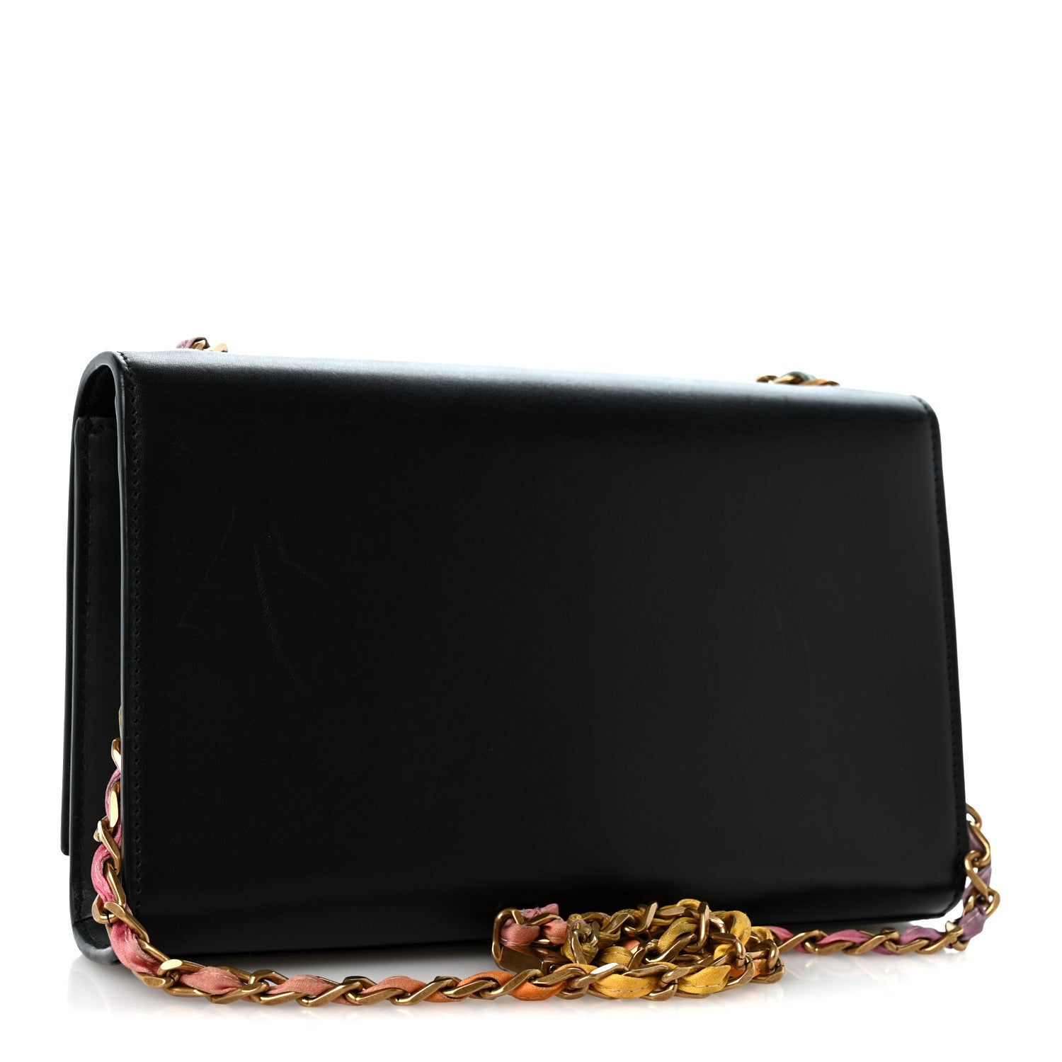 Saint Laurent Smooth Calfskin Medium Classic Monogram Kate Satchel Black 2 of 11