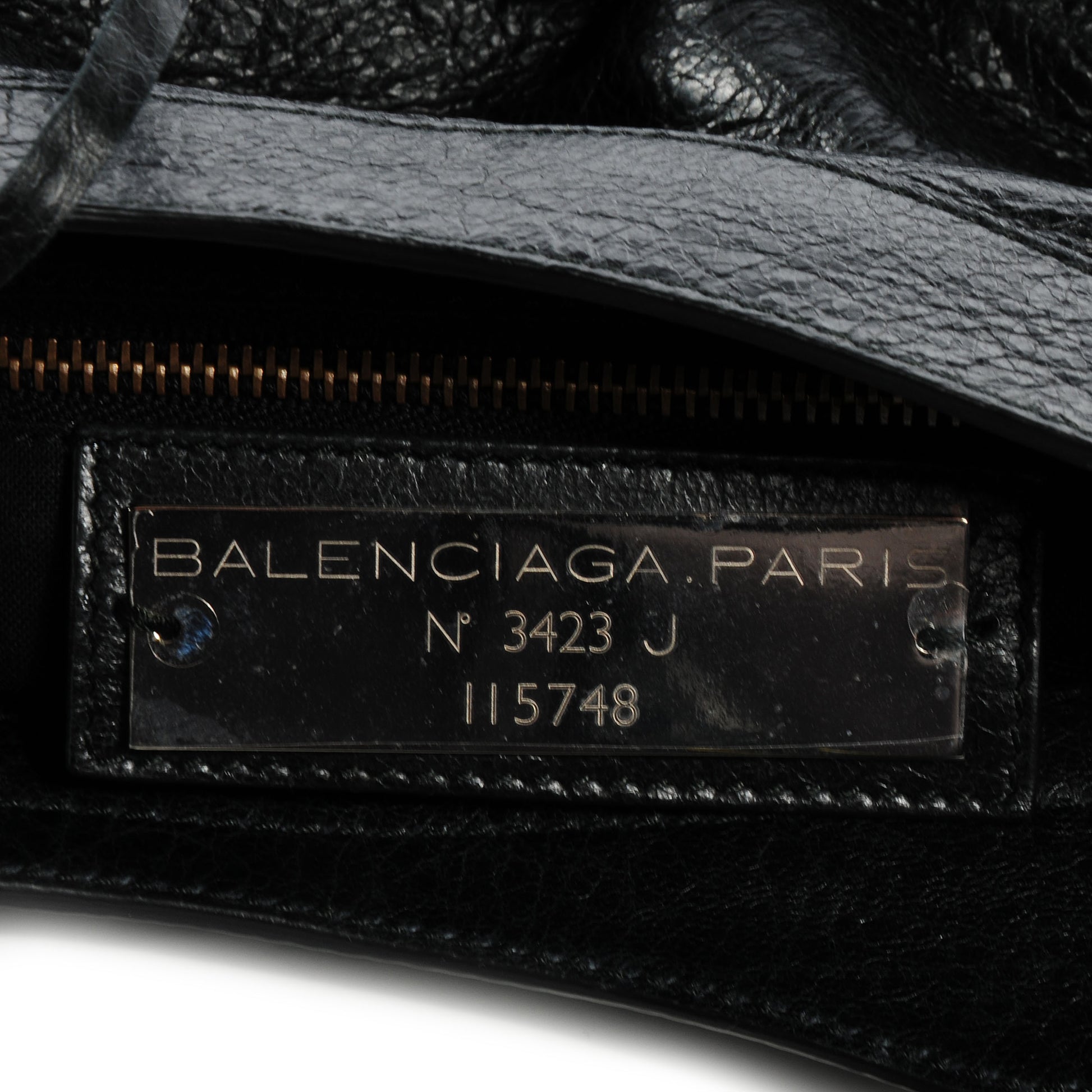 Balenciaga Agneau City Black 6 of 8