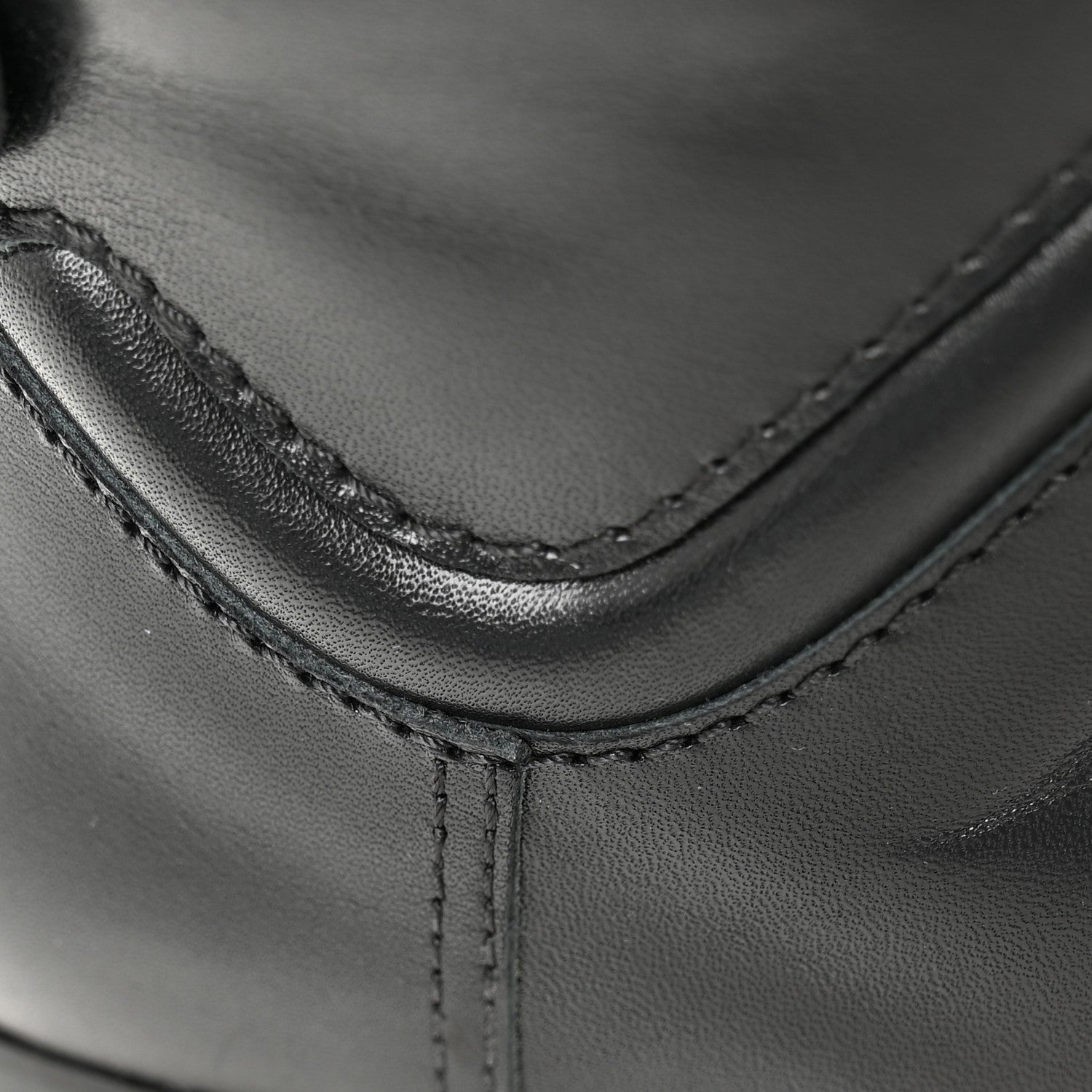 Hermes Calfskin Hippique Riding Boots 37 Black 8 of 10