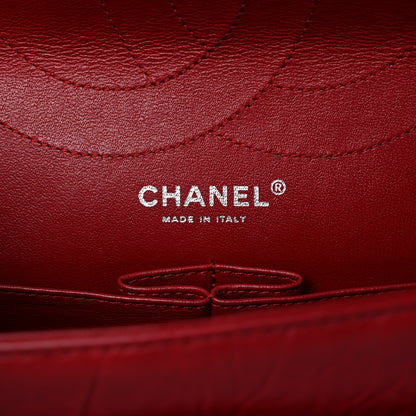 Chanel Aged Calfskin Quilted 2.55 Reissue 227 Flap Red 9 of 10